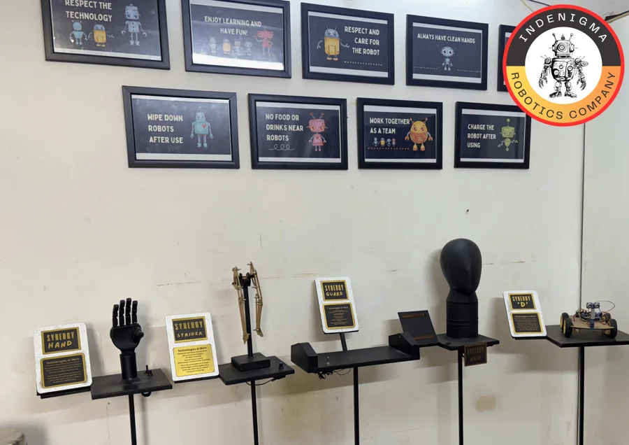 Engineering models and components at the IndEnigma centre